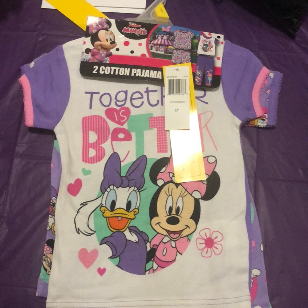 Baby girl pj set x2